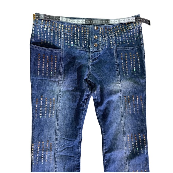 Vintage embellished Jeans 13/14 - Picture 6 of 7
